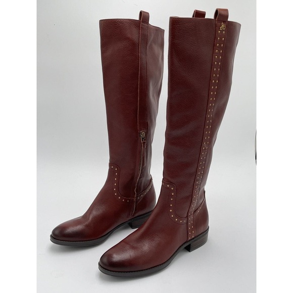 Sam Edelman Women's Prima 2 Brown Knee High Riding Boots 7.0 - Picture 2 of 9